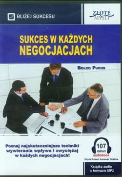 Sukces w każdych negocjacjach - audiobook - Fuchs Bolko