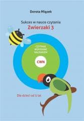 Sukces w nauce czytania. Zwierzaki 3 +CD - Miązek Dorota