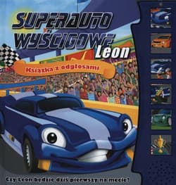 Superauto wyścigowe Leon Książka  z odgłosami