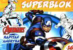 Superblok. Marvel Avengers Kapitan Ameryka