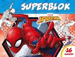 Superblok Marvel Spider-Man z naklejkami - Praca zbiorowa