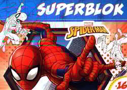 Superblok Marvel Spider-Man z naklejkami - Praca zbiorowa