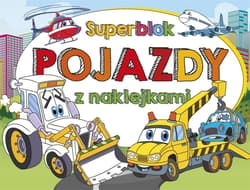 Superblok z naklejkami Pojazdy - Praca zbiorowa