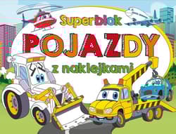 Superblok z naklejkami Pojazdy - Praca zbiorowa