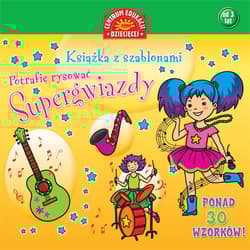 Supergwiazdy Książka z szablonami
