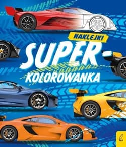 Superkolorowanka Moja niebieska kolorowanka
