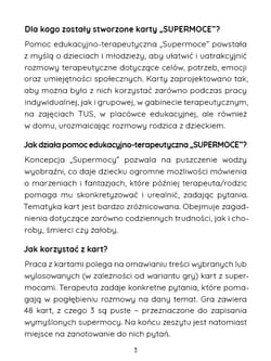 Galeria - zdjęcie nr. 4 - Supermoce Karty do pracy nad celami, potrzebami, emocjami i umiejętnościami społecznymi