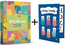 Superpakiet Kolorowe karty. Poziom B+ + Klaser...