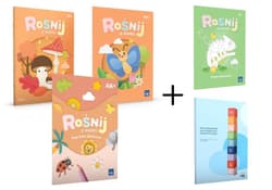 Superpakiet Rośnij z nami. A i A+ + Karty pracy...