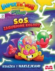 SuperThings Neon Power książka z naklejkami - Praca zbiorowa