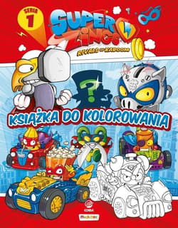 SuperZings Książka do kolorowania Seria 1