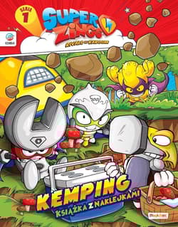 SuperZings. Książka z naklejkami. Seria 1 - Opracowanie Zbiorowe