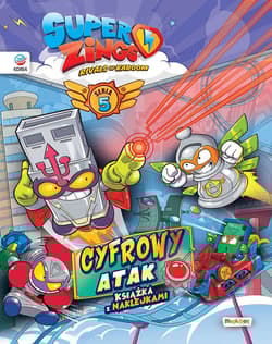 SuperZings. Książka z naklejkami. Seria 5 - Opracowanie Zbiorowe