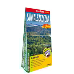 Suwalszczyzna mapa turystyczna 1:85 000 laminat 2024 - Opracowanie Zbiorowe