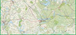 Galeria - zdjęcie nr. 4 - Suwalszczyzna mapa turystyczna 1:85 000 laminat 2024