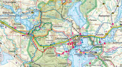 Galeria - zdjęcie nr. 2 - Suwalszczyzna mapa turystyczna 1:85 000 laminat 2024