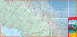 Galeria - zdjęcie nr. 2 - Sweden road map 1:1 000 000 laminat 2024