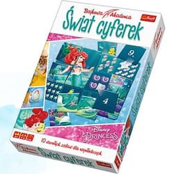 Świat cyferek Disney Princess Bajkowa Akademia