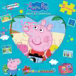 Świat do odkrycia. Świnka Peppa. Książka z puzzlami - Opracowanie Zbiorowe