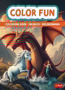 Świat fantasy. Kolorowanka. Malbuch. Colouring book - Opracowanie Zbiorowe