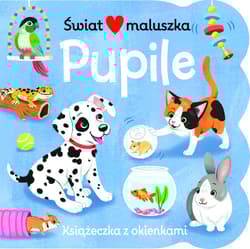 Świat maluszka. Pupile. Książeczka z okienkami - Ginger Swift