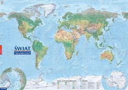 Galeria - zdjęcie nr. 4 - Świat mapa polityczna i krajobrazowa 1:31 000 000