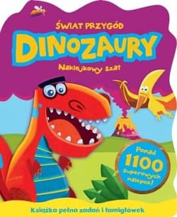 Świat przygód Dinozaury Naklejkowy szał