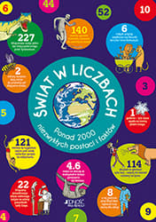 Świat w liczbach Ponad 2000 niezwykłych postaci i faktów -  Marianne Taylor, Steve Martin