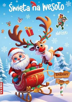 Święta na wesoło. Kolorowanka - Praca zbiorowa