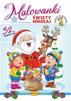 Święty Mikołaj. Malowanki - Włodzimierz Kruszewski, Ernest Błędowski