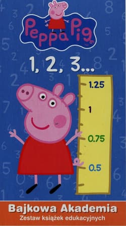 Świnka Peppa Bajkowa Akademia Zestaw książek edukacyjnych - Opracowanie Zbiorowe