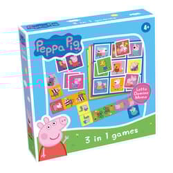 Świnka Peppa gra 3w1 (Lotto,Domino,Memo) Peppa Pig