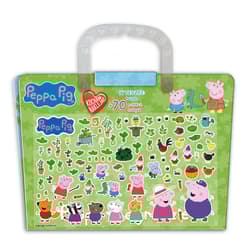 Świnka Peppa Kocham naklejać - Opracowanie Zbiorowe