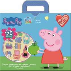 Świnka Peppa Kocham naklejać - Opracowanie Zbiorowe