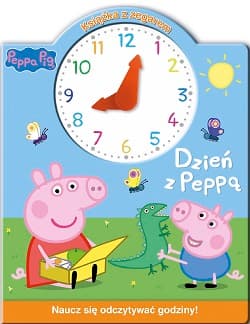 Świnka Peppa Książka z zegarem Dzień z Peppą - Opracowanie Zbiorowe