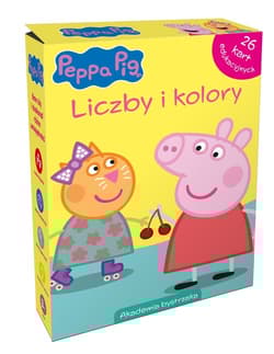 Świnka Peppa. Liczby i kolory. Karty edukacyjne w pudełku - Monika Kiersnowska