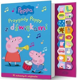 Świnka Peppa Przygody Peppy z dźwiękami - Opracowanie Zbiorowe