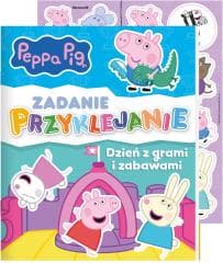 Świnka Peppa. Zadanie przyklejanie - Praca zbiorowa