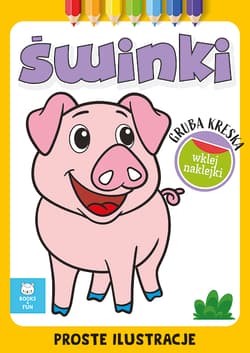 Świnki. Gruba kreska - Opracowanie Zbiorowe