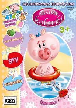 Świnki. Słodkie kolorki - Kopeć Krzysztof