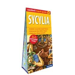 Sycylia map&guide XL PL laminat 2024 - Agnieszka Fundowicz-Skrzyńska