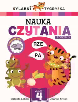 Sylabki Tygryska. Nauka czytania Poziom 3 - Myjak Joanna