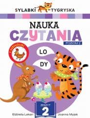 Sylabki Tygryska. Nauka czytania z.2, poziom 2 - Elżbieta Lekan, Myjak Joanna