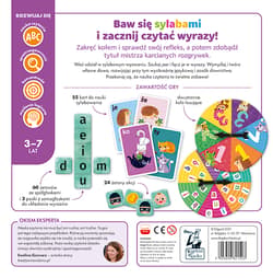 Galeria - zdjęcie nr. 4 - Sylabuję i główkuję Gra edukacyjna Kapitan Nauka 3-7 lat