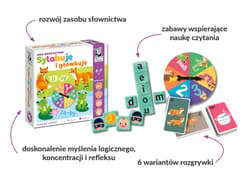 Galeria - zdjęcie nr. 3 - Sylabuję i główkuję Gra edukacyjna Kapitan Nauka 3-7 lat