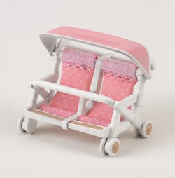 Galeria - zdjęcie nr. 2 - Sylvanian Families Podwójny wózek spacerowy 4533