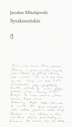 Syrakuzańskie - Jarosław Mikołajewski