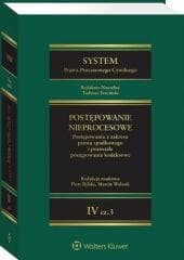 System Prawa Procesowego Cywilnego. Tom IV - Tadeusz Ereciński (redaktor naukowy serii)