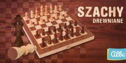 Szachy drewniane