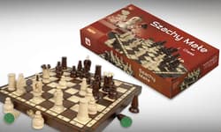 Galeria - zdjęcie nr. 1 - Szachy Małe drewniane